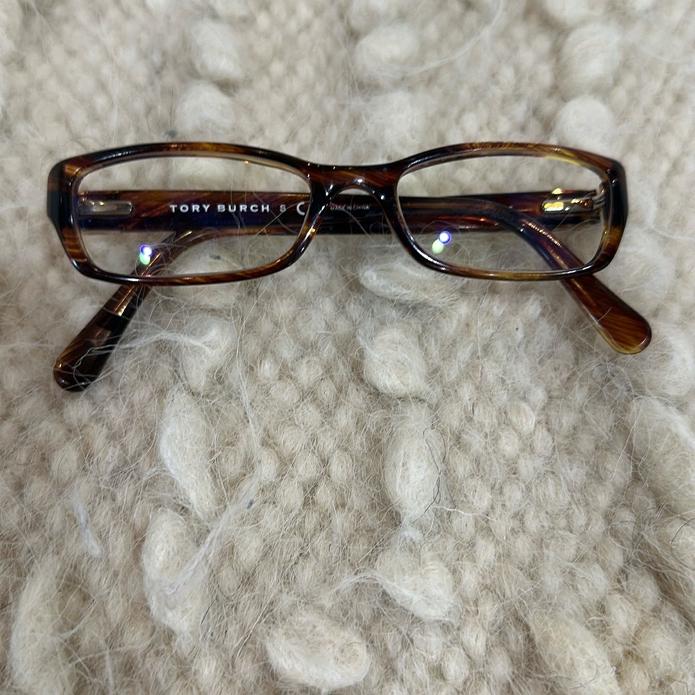 Tory Burch Tortoiseshell Glasses Frame